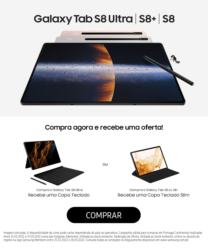 Compra Galaxy Tab S8, S8+, S8 Ultra 5G, Precio & Oferta