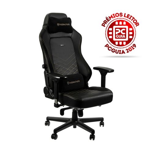 Cadeira Gaming noblechairs HERO PU Leather Preta/Dourada - Novo Atalho - O  caminho mais económico para as suas compras em tecnologia.