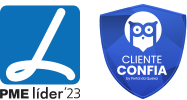 Selo PME Líder 2023 e O Cliente Confia