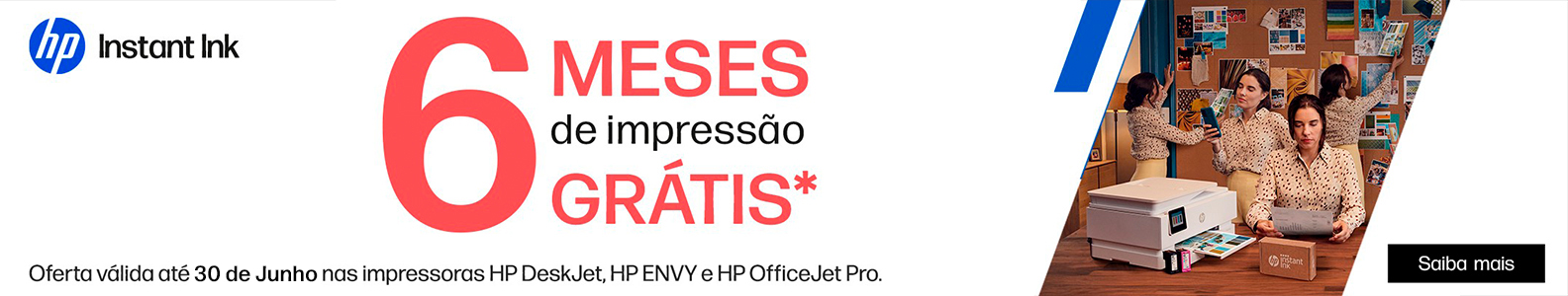 Oferta 6 Meses HP Instant Ink