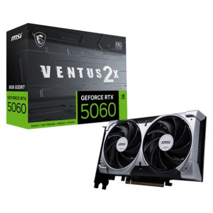 Imagem de Placa Gráfica MSI GeForce RTX 5060 VENTUS 2X OC 8G DLSS4