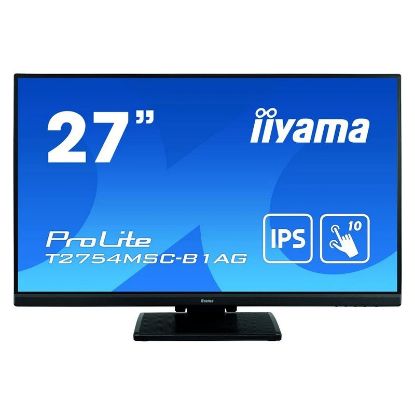 Imagem de Monitor iiyama 27" ProLite T2754MSC-B1AG IPS FHD 16:9 60Hz Touch (4ms)