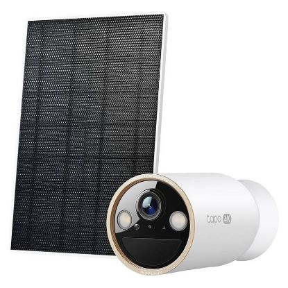 Imagem de Câmara de Vigilância Exterior TP-Link Tapo C460 KIT Security 4K WiFi c/ Painel Solar Tapo A201