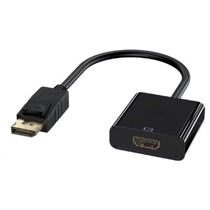 Imagem de Cabo Adaptador DisplayPort p/ HDMI M/F Ewent - 15cm